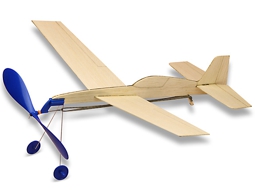 バルサ製ゴム動力飛行機 レーザー LAZER