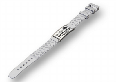 M4シャーマン 履帯リストバンド/カラー:シルバー